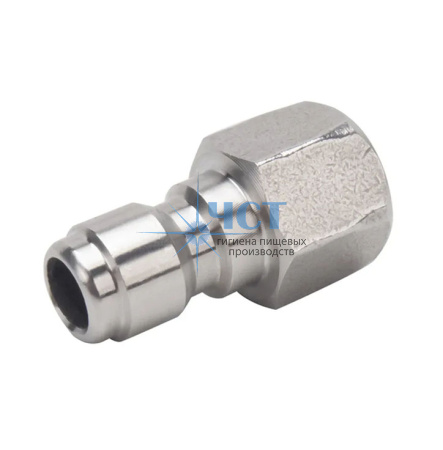 Ниппель ARS 178 высокого давления 1/4&quot;г, 250 бар (нерж)