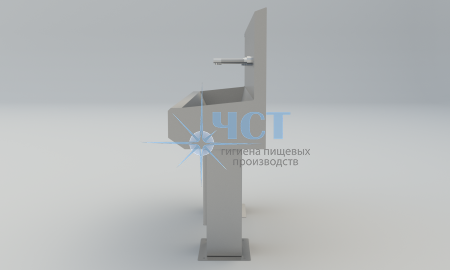 Умывальник 4 - Секционный на стойке GRENT - S – 04