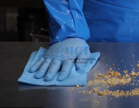 Салфетки вискозные HACCPER LS Blue,  400х400 мм, 10 шт/упак