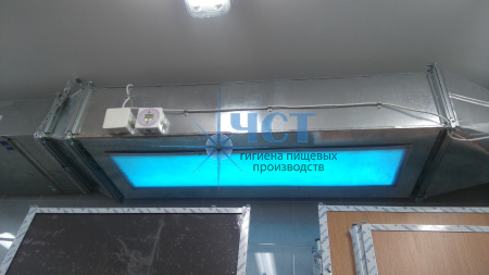 УФ установка бактерицидная для приточной вентиляции