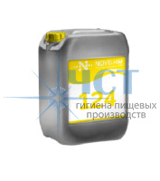 124 NG CAUS Щелочное беспенное средство с дезинфицирующим эффектом (хлор) на калиевой щелочи